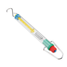 Mechanische Weegschaal Plastic Transparante Veerweegschaal Veerbalans 5N Met Hanghaak Veerdynamometer