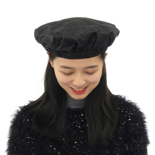 Cappello riscaldato e raffreddato maschera per capelli in gel da microonde 1