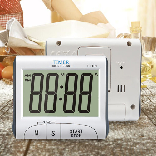Timer da kitchen Timer elettronico grande schermo promemoria da kitchen 1