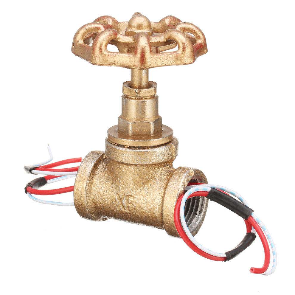 Vintage Steampunk 1/2 Zoll Absperrventil Lichtschalter Mit DrahtdurchfüHrung FüR Rohrlampe-image