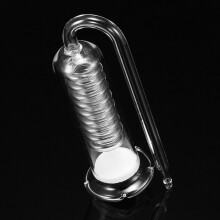 Acquario Serbatoio di glass Spirale Diffusore CO2 Piante Acquatiche Muschio Tubo d'Aria Raffinatore