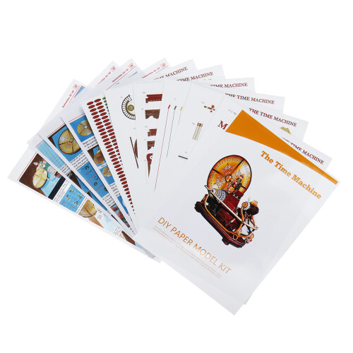 DIY Handwerk Schilderen Papier Model Kit Instructiehandleiding Boek