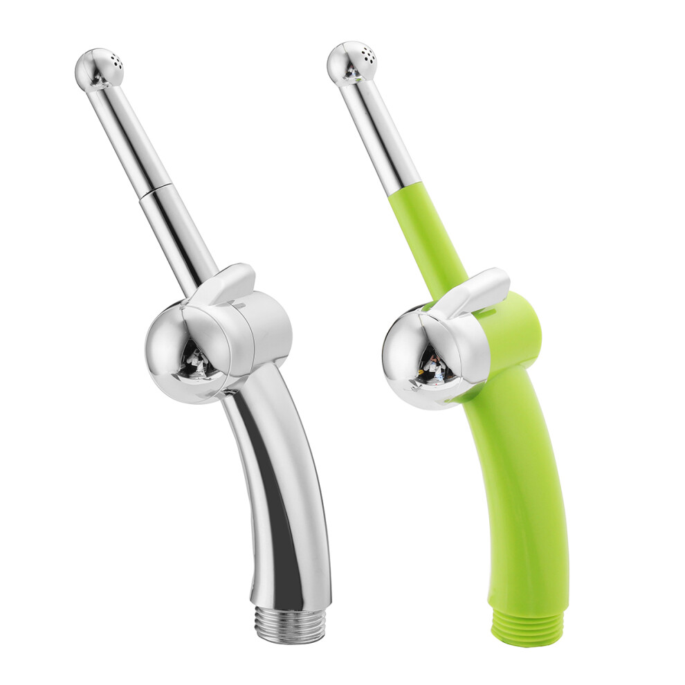 Green 7 Holes Handheld Anal Anus Enema Douche Vaginal Shower Cleaner Colonic Nozzle