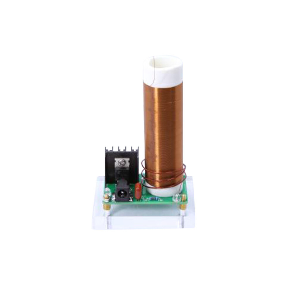 24V 15W Mini Music Tesla Coil Module Diy Kits Plasma Loudspeaker Tesla Wireless Transmission 6966552269590