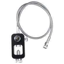 36 Pollici HPA serbatoio stazione di riempimento adattatore di pressione tubo scuba whip 90 cm steel inossidabile