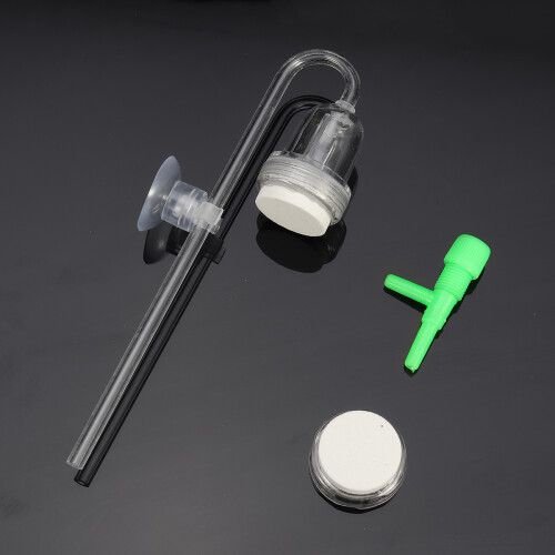 Aquarium Bubble Air Stone Aerator Pump Fish Tank Disk Diffuser With Suction Cup Aquarium Air Pump 2