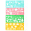 4 Pezzi di stencil in plastic per grafica artistica template e righello per studenti e bambini 9