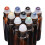 10 ml 10 Stück klare Glas - Essential - Gemstein - Rollerball - Chipsflaschen mit Perlkarton 5