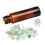 10 ml 10 Stück klare Glas - Essential - Gemstein - Rollerball - Chipsflaschen mit Perlkarton 9