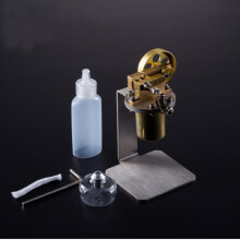 Mini Copper Boiler Kleine Sterling Stoommachine Model Alcohol Lamp Verwarming Geschikt Speelgoed