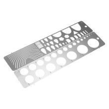 PE Foto Inciso Strumento Incisione Pannello Rivetto Modello Template Incisione Blocco di Formatura