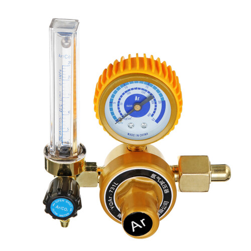 M14x1.5 0 - 25mpa Argon Drukregelaar Doorstroommeter Manometer 1