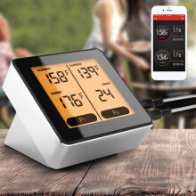 Termometro da kitchen digitale wireless Bluetooth per barbecue con controllo APP