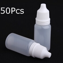 Augenflüssigkeitstropfer 10 ml leere Kunststoff - Quetschtropfflaschen