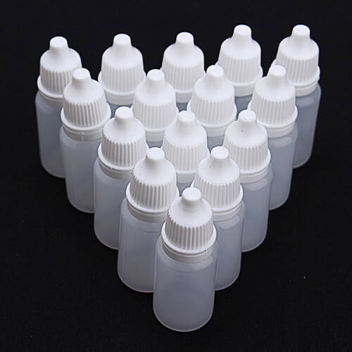 Eye Liquid Dropper 10ml Empty Plastic Squeezable Dropper Bottles 2