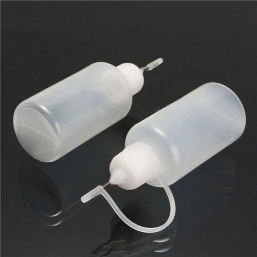 10 PEZZI Bottiglia Vuota Trasparente in plastic con Pipetta da 30ml 1