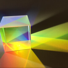 6Pz Cubo Dichroico X-cube Prisma RGB Combinatore Splitter Decorazione Fai da Te Educazione