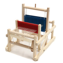 Houten Traditionele Tafel Breien Weven Loom Kinderspeelgoed Educatief DIY Brocade Model