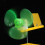 DIY - Windgenerator - Modell Lehrbildung Windblätter Turbine 6
