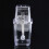 Tragbare manuelle Eisschneider Blockschneidemaschine Crusher Schneeeis Cone Maker Transparent 4