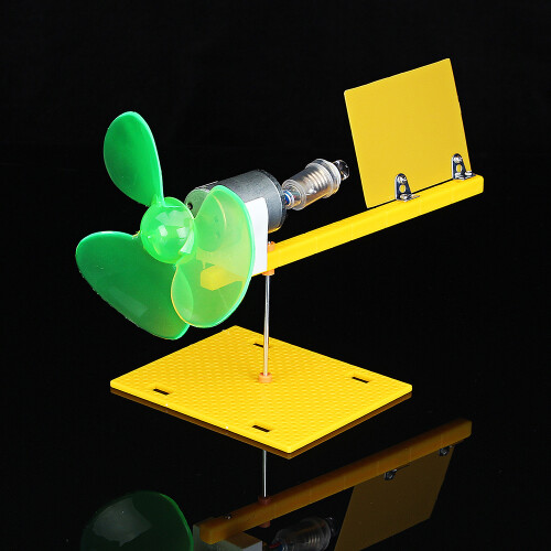 DIY - Windgenerator - Modell Lehrbildung Windblätter Turbine 2
