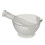 60mm Footed Glass Mortar And Pestle Set Lab Grinder Experimental Grouting Bowl Tool 2