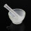 60mm Footed Glass Mortar And Pestle Set Lab Grinder Experimental Grouting Bowl Tool 6