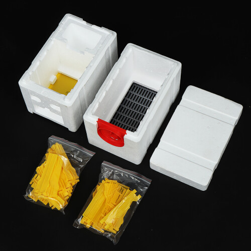 Harvest Bee Hives Beekeeping King Pollination Box Foam Frames Honeycomb Tool 2