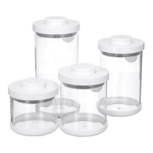 500ML - 1700ML Hoge Borosilicaatglas Opslagpot Thee Koffie Suiker Keuken Afsluitbare Container