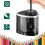 Portable Electric Pencil Sharpener Automatic Touch Switch School Office Classroom 3