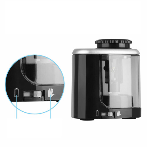 Portable Electric Pencil Sharpener Automatic Touch Switch School Office Classroom 1