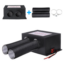 12V/24V Riscaldatore per Auto e Camion 500W Ventilatore Riscaldante Silenzioso Sbrinatore per Parabrezza