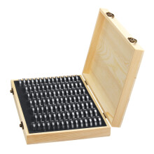 100PCS Scatola di raccolta per monete commemorative in wood resistente con supporto capsule