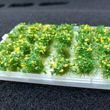 28Pezzi 1:35HO Mazzi di Fiori Modello Miniaturizzato material per Modellismo Paesaggistico Fai da Te