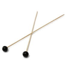 Glockenspiel Xylophon Hartholz Schlägel Set mit schwarzem Gummikopf