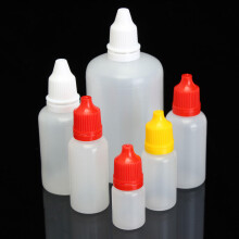 5 - 100 ml Leere Kunststoff - Tropfflaschen