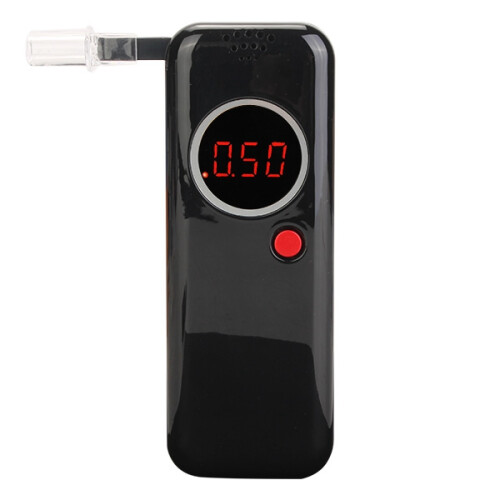 Digitale LED - display alcoholtester detector analyzer blaastester met Engelse handleiding