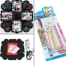 Creatieve Doe - Het - Zelf Handleiding Explosiedoos Herinneringen Scrapbook Foto Album Knutselpakketten Cadeaus