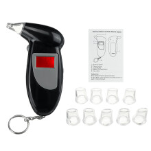 Professionele ABS Digitale Alcohol Adem Analyzer Ademtest Tool
