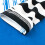 Magliette a maniche lunghe a righe per ragazzi bambini con patchwork 4