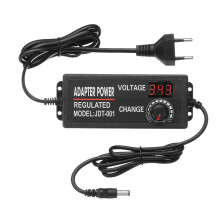 Excellway 4 - 24V 1.5A 36W AC/DC Voedingsadapter Schakelvoeding Gereguleerde Adapter Display