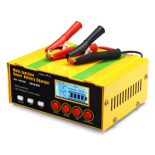 12V/24V charger Automatico Intelligente per Auto e Moto con LCD Riparazione a Impulsi AGM Piombo Acido