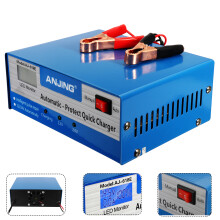 LCD 12V/24V Intelligente Automatische Acculader Pure Koper Lader Puls Reparatie Type Onderhouder voor Loodzuuraccu