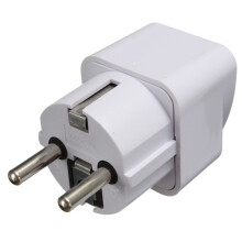 Universele US/UK/AU naar EU Duitsland Standaard AC Voedingsadapter 2 - pins Reisconverter Adapter Stopcontact Oplader