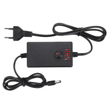 9-24V 1A Adattatore Regolabile Velocità Tensione Regolata Dimmer Display Alimentatore Adattatore