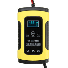 110 - 220V 12V 6A Acculader Automatische Onderhouder Draagbare Slimme Loodzuuraccu's