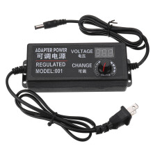 AC DC Adattatore di Alimentazione Regolabile Spina 3-24V 2A 48W Controllo della Velocità Display Volt