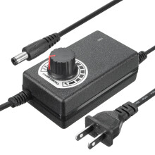 DC 3 - 12V 2A 24W Verstelbare AC/DC Adapter Voedingsadapter Schakel Motor Snelheidsregelaar