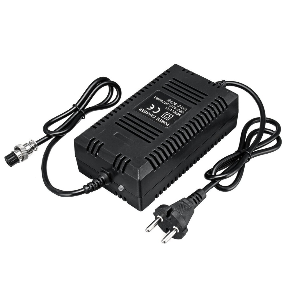 36V 1.8A Lead-Acid Battery Charger Electric Car Vehicle Scooter Bicycle Charger Black 6901250576625