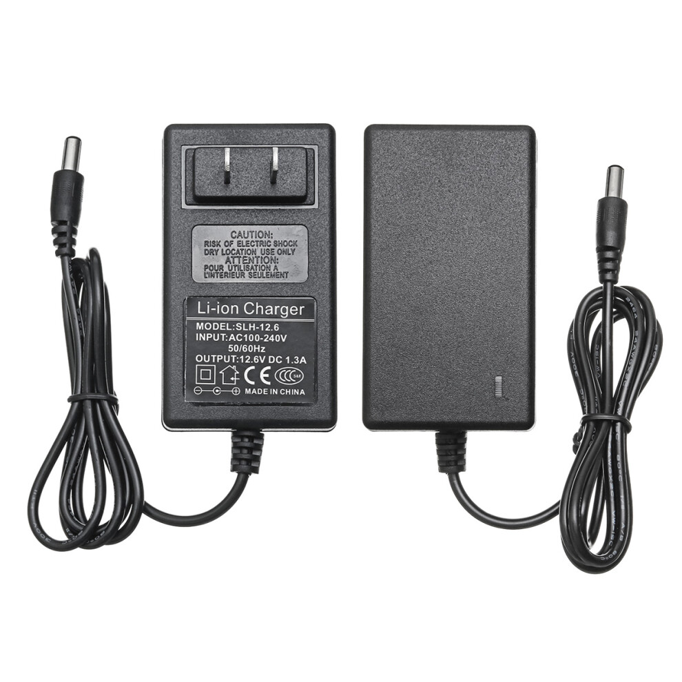 12.6V 1.3A Battery Charger Adapter For Electric Drill 18650 Li-Ion Battery 6900042575273